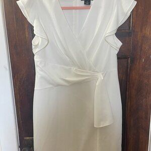 DKNY White Dress